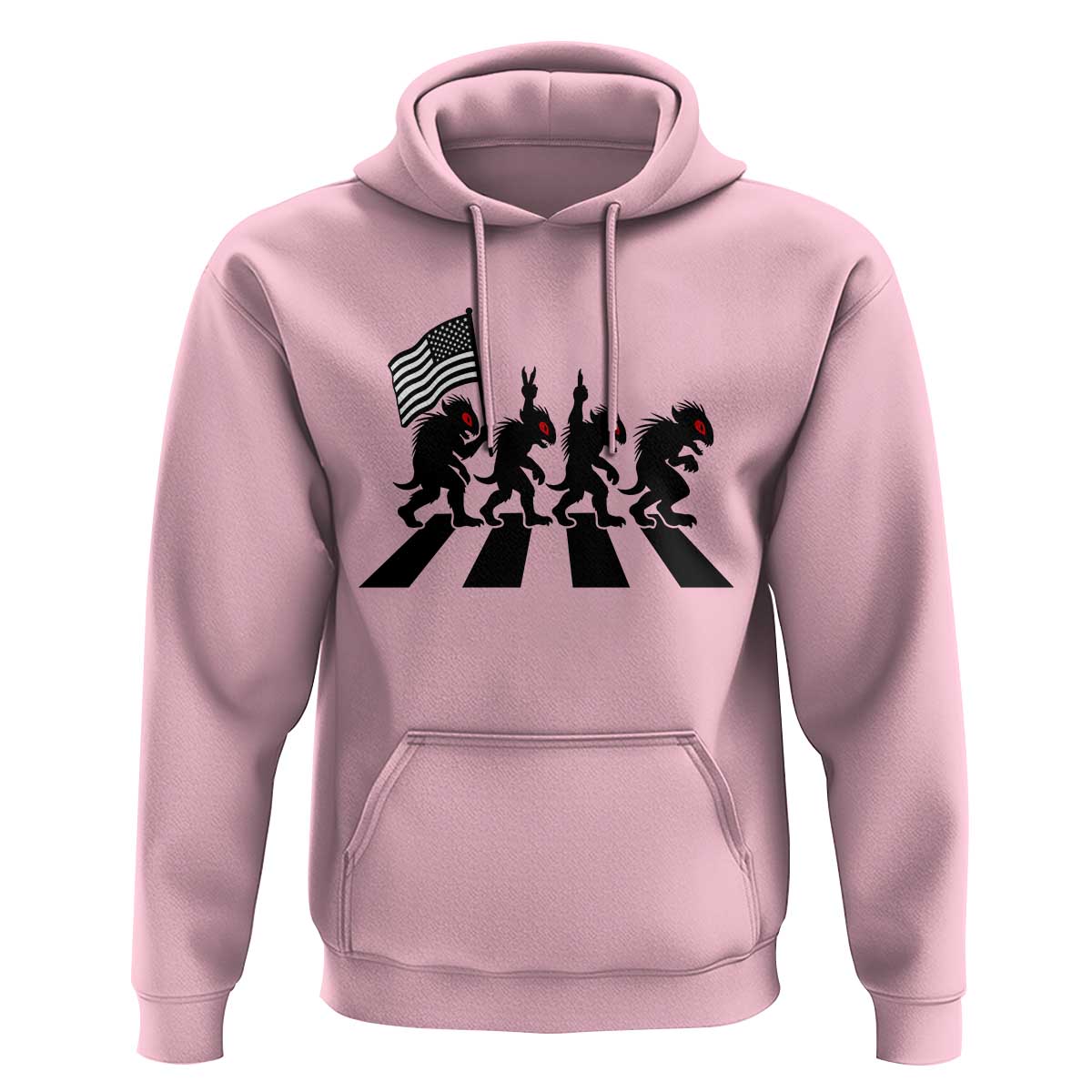 Patriotic Chupacabra Hoodie Funny Cryptid Lover Gift