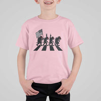 Patriotic Chupacabra T Shirt For Kid Funny Cryptid Lover Gift