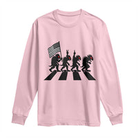 Patriotic Chupacabra Long Sleeve Shirt Funny Cryptid Lover Gift