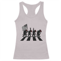 Patriotic Chupacabra Racerback Tank Top Funny Cryptid Lover Gift