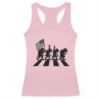 Patriotic Chupacabra Racerback Tank Top Funny Cryptid Lover Gift