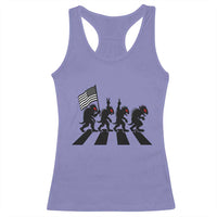Patriotic Chupacabra Racerback Tank Top Funny Cryptid Lover Gift