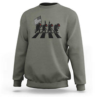Patriotic Chupacabra Sweatshirt Funny Cryptid Lover Gift