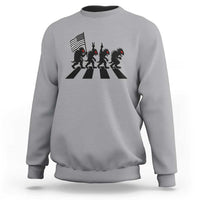 Patriotic Chupacabra Sweatshirt Funny Cryptid Lover Gift