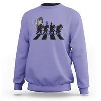 Patriotic Chupacabra Sweatshirt Funny Cryptid Lover Gift