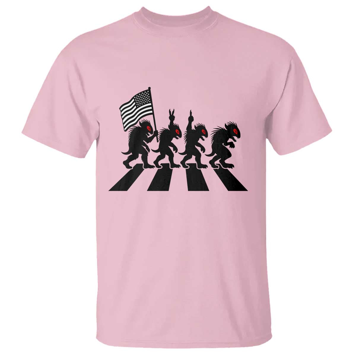 Patriotic Chupacabra T Shirt Funny Cryptid Lover Gift