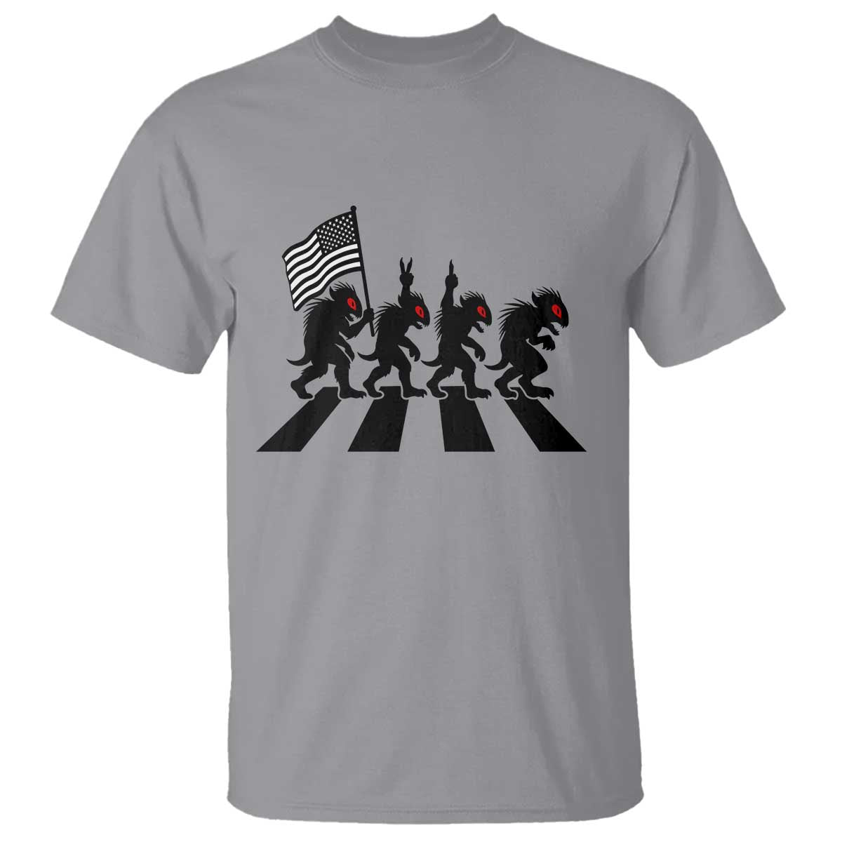 Patriotic Chupacabra T Shirt Funny Cryptid Lover Gift