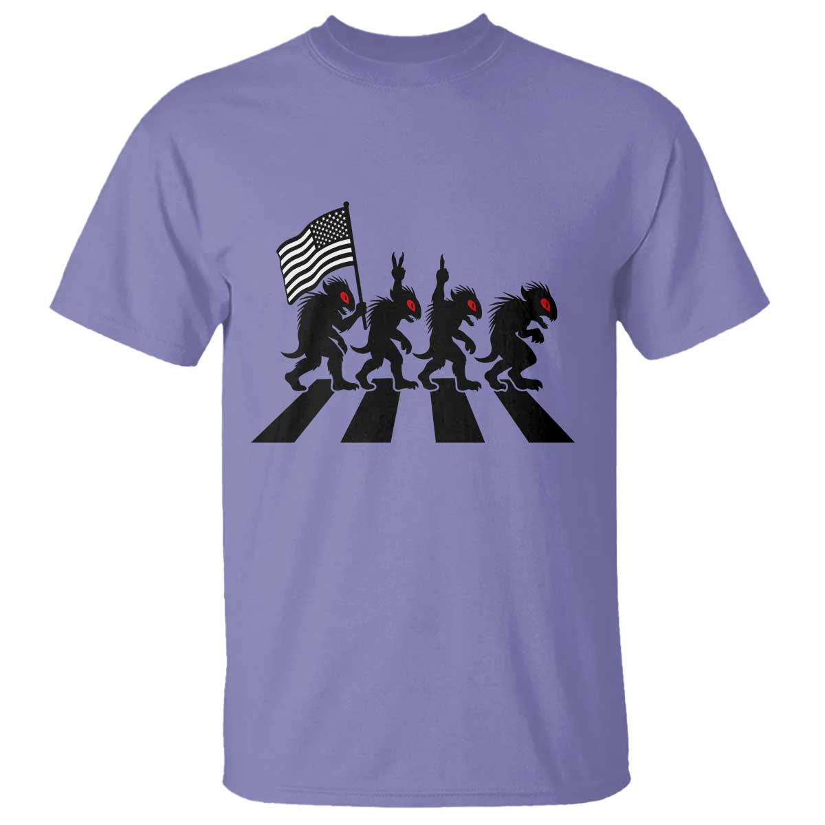 Patriotic Chupacabra T Shirt Funny Cryptid Lover Gift