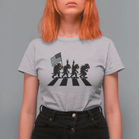 Patriotic Chupacabra T Shirt For Women Funny Cryptid Lover Gift