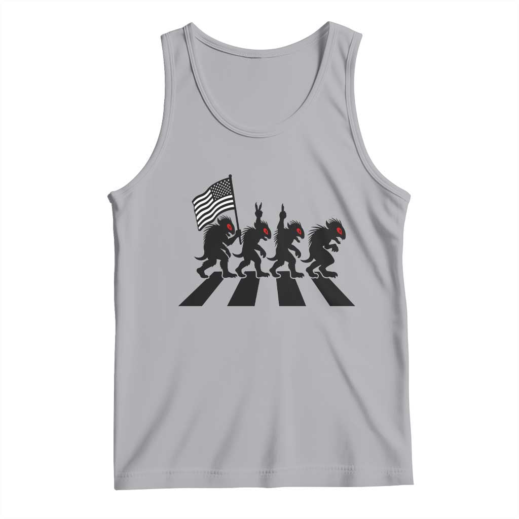 Patriotic Chupacabra Tank Top Funny Cryptid Lover Gift