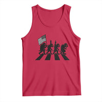Patriotic Chupacabra Tank Top Funny Cryptid Lover Gift