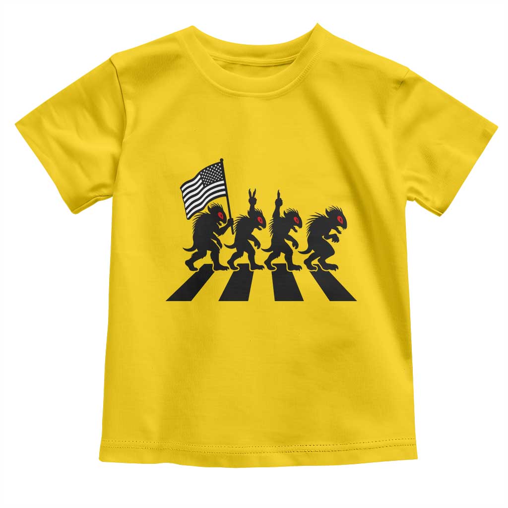 Patriotic Chupacabra Toddler T Shirt Funny Cryptid Lover Gift