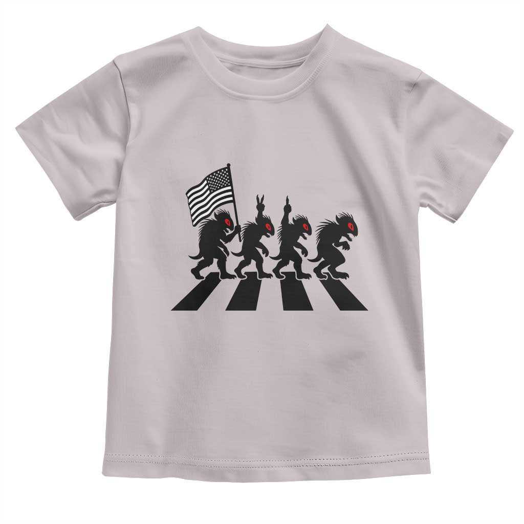 Patriotic Chupacabra Toddler T Shirt Funny Cryptid Lover Gift