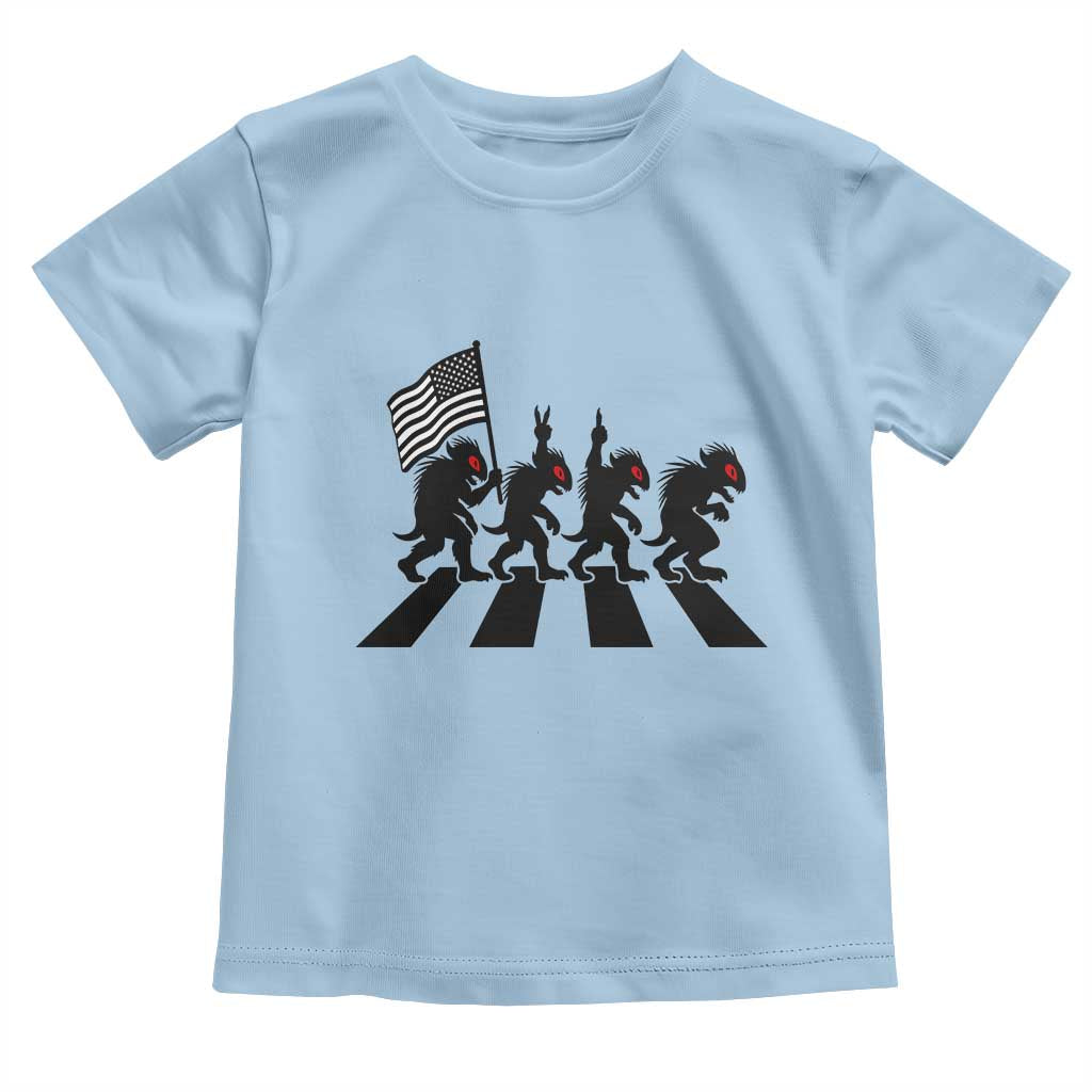 Patriotic Chupacabra Toddler T Shirt Funny Cryptid Lover Gift