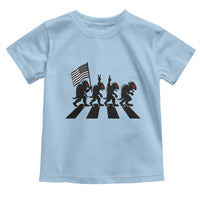 Patriotic Chupacabra Toddler T Shirt Funny Cryptid Lover Gift