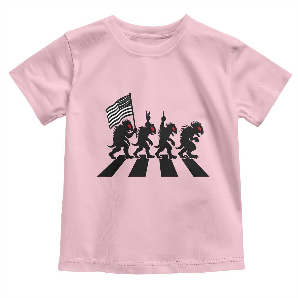Patriotic Chupacabra Toddler T Shirt Funny Cryptid Lover Gift
