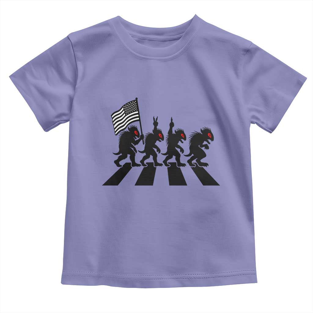 Patriotic Chupacabra Toddler T Shirt Funny Cryptid Lover Gift