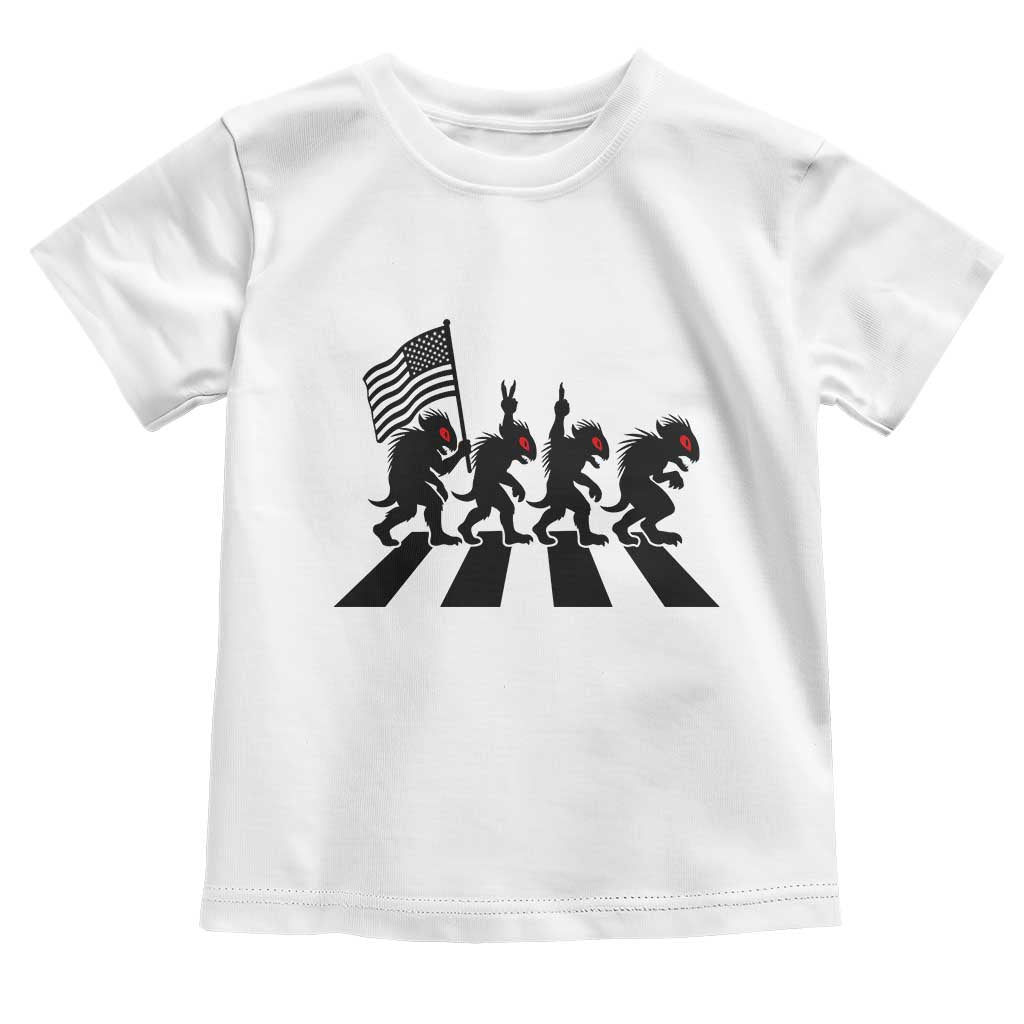 Patriotic Chupacabra Toddler T Shirt Funny Cryptid Lover Gift