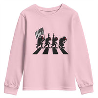 Patriotic Chupacabra Youth Sweatshirt Funny Cryptid Lover Gift