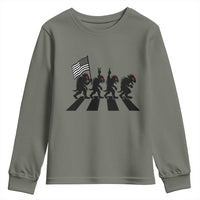 Patriotic Chupacabra Youth Sweatshirt Funny Cryptid Lover Gift