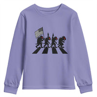 Patriotic Chupacabra Youth Sweatshirt Funny Cryptid Lover Gift