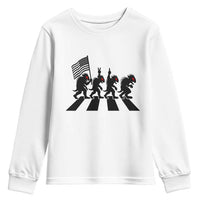 Patriotic Chupacabra Youth Sweatshirt Funny Cryptid Lover Gift
