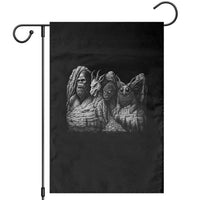 Cryptid Mount Rushmore Garden Flag Bigfoot Mothman Jersey Devil Chupacabra