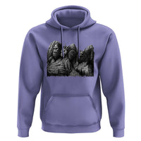 Cryptid Mount Rushmore Hoodie Bigfoot Mothman Jersey Devil Chupacabra