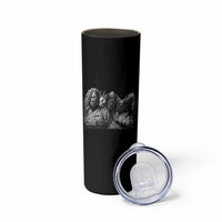 Cryptid Mount Rushmore Skinny Tumbler Bigfoot Mothman Jersey Devil Chupacabra