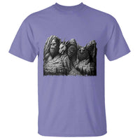 Cryptid Mount Rushmore T Shirt Bigfoot Mothman Jersey Devil Chupacabra
