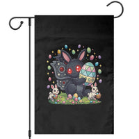Funny Mothman Easter Bunny Ears Garden Flag Cryptid Lover Gift