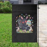 Funny Mothman Easter Bunny Ears Garden Flag Cryptid Lover Gift