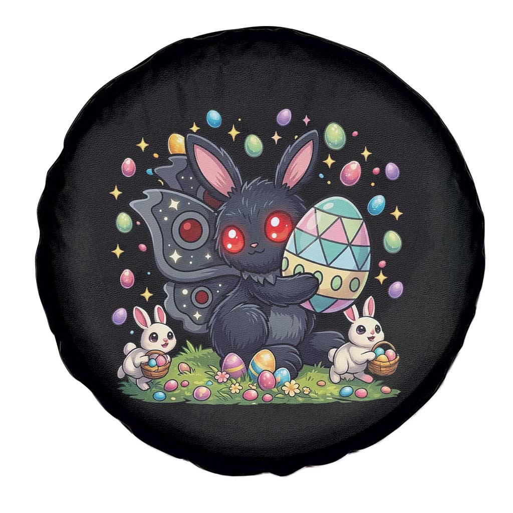 Funny Mothman Easter Bunny Ears Spare Tire Cover Cryptid Lover Gift