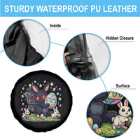 Funny Mothman Easter Bunny Ears Spare Tire Cover Cryptid Lover Gift