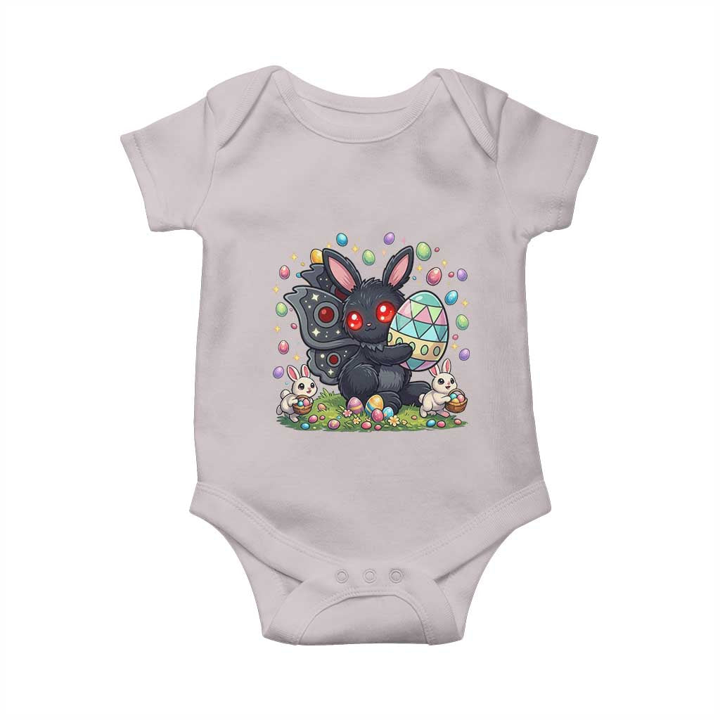 Funny Mothman Easter Bunny Ears Baby Onesie Cryptid Lover Gift