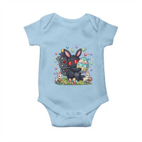 Funny Mothman Easter Bunny Ears Baby Onesie Cryptid Lover Gift