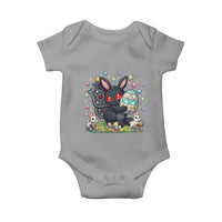 Funny Mothman Easter Bunny Ears Baby Onesie Cryptid Lover Gift