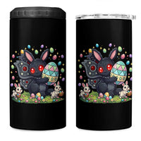 Funny Mothman Easter Bunny Ears 4 in 1 Can Cooler Tumbler Cryptid Lover Gift