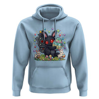Funny Mothman Easter Bunny Ears Hoodie Cryptid Lover Gift