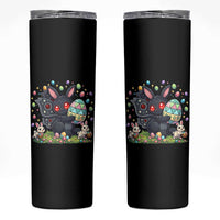 Funny Mothman Easter Bunny Ears Skinny Tumbler Cryptid Lover Gift