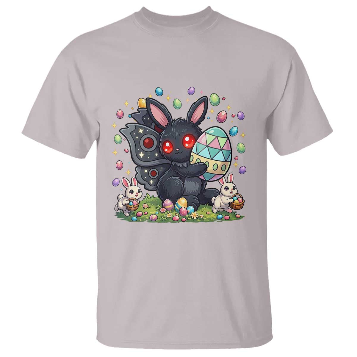 Funny Mothman Easter Bunny Ears T Shirt Cryptid Lover Gift