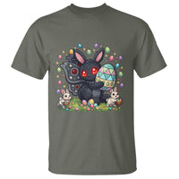 Funny Mothman Easter Bunny Ears T Shirt Cryptid Lover Gift
