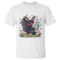 Funny Mothman Easter Bunny Ears T Shirt Cryptid Lover Gift