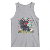 Funny Mothman Easter Bunny Ears Tank Top Cryptid Lover Gift