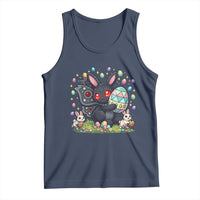 Funny Mothman Easter Bunny Ears Tank Top Cryptid Lover Gift