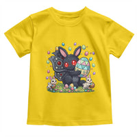 Funny Mothman Easter Bunny Ears Toddler T Shirt Cryptid Lover Gift