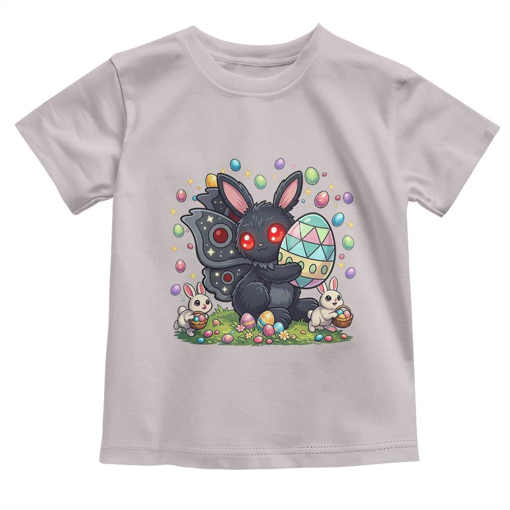 Funny Mothman Easter Bunny Ears Toddler T Shirt Cryptid Lover Gift