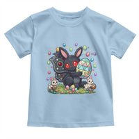 Funny Mothman Easter Bunny Ears Toddler T Shirt Cryptid Lover Gift