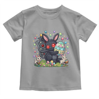 Funny Mothman Easter Bunny Ears Toddler T Shirt Cryptid Lover Gift