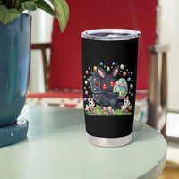 Funny Mothman Easter Bunny Ears Tumbler Cup Cryptid Lover Gift